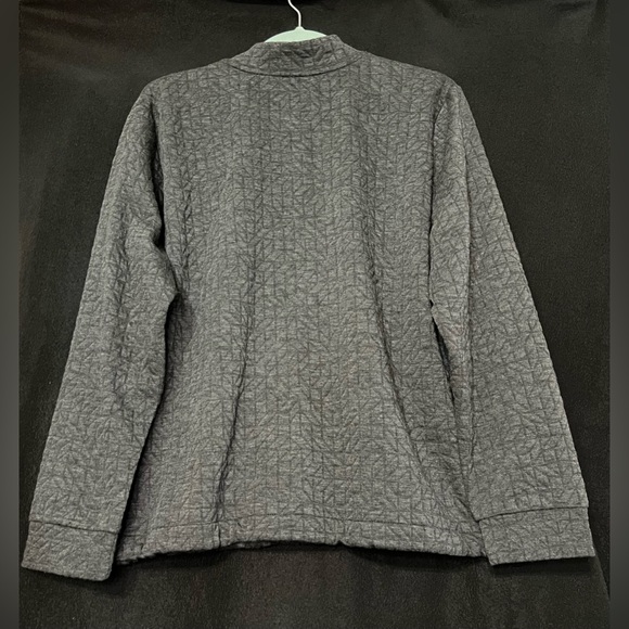 Liz Claiborne Gray Quilted Jacket (Sz XL) - Picture 2 of 15